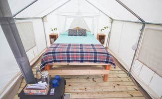 The Dyrt's photo of glamping accommodations at Hillsdale Hideaway near Thomaston, CT