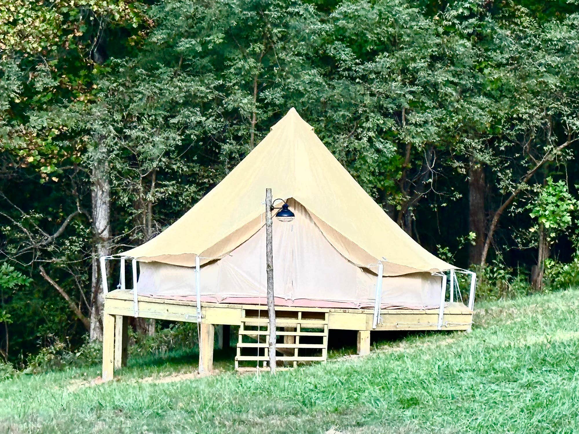 The Dyrt's photo of tent camping at Growing Faith Farms & Retreat near Elkin, NC