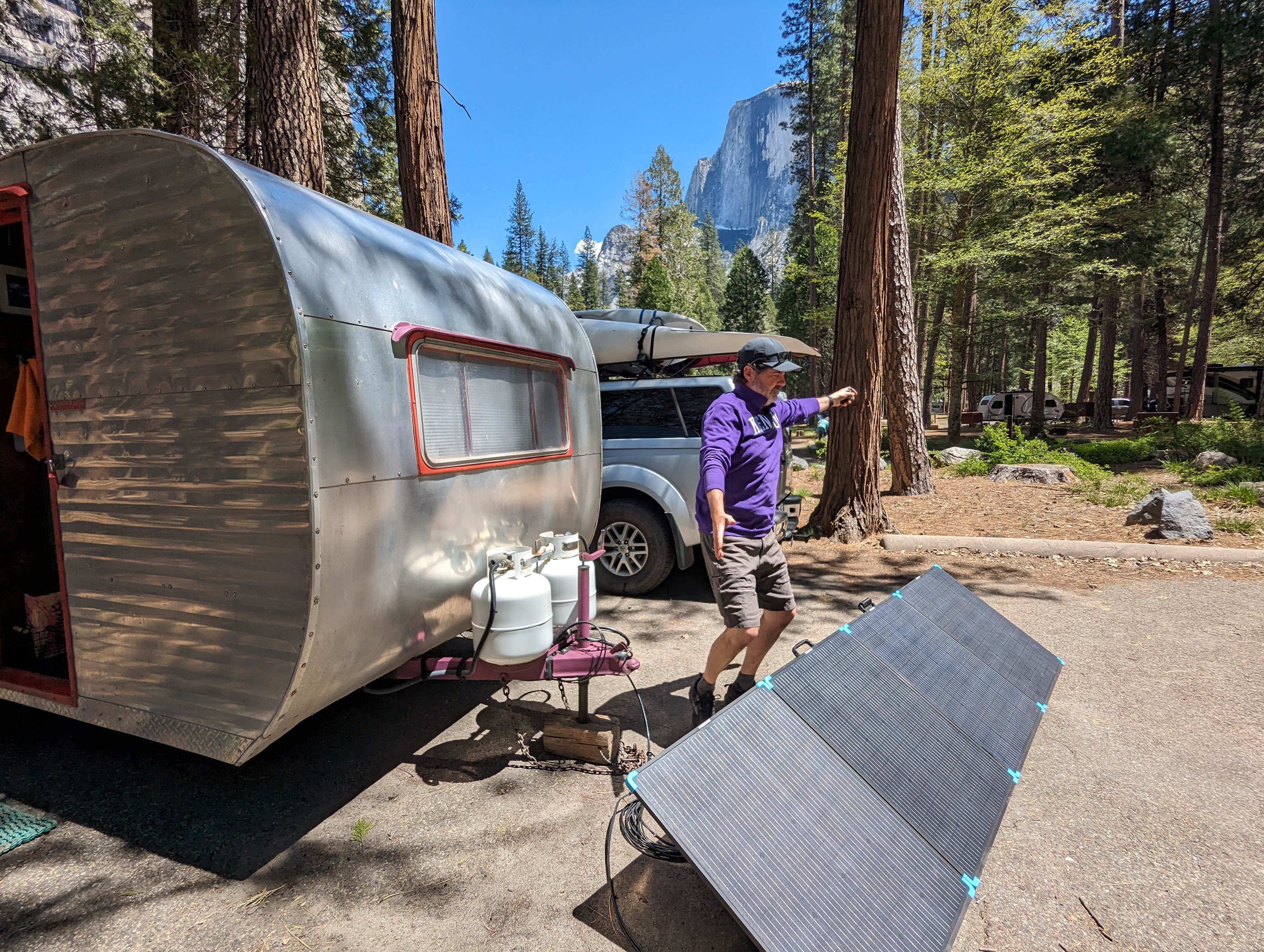 Shari  G.'s photo at North Pines Campground — Yosemite National Park near Yosemite Valley, CA