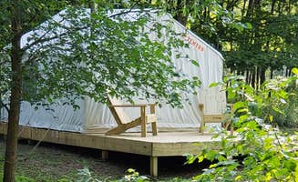 The Dyrt's photo of glamping accommodations at Brewery Place Meadow near Sherburne, NY