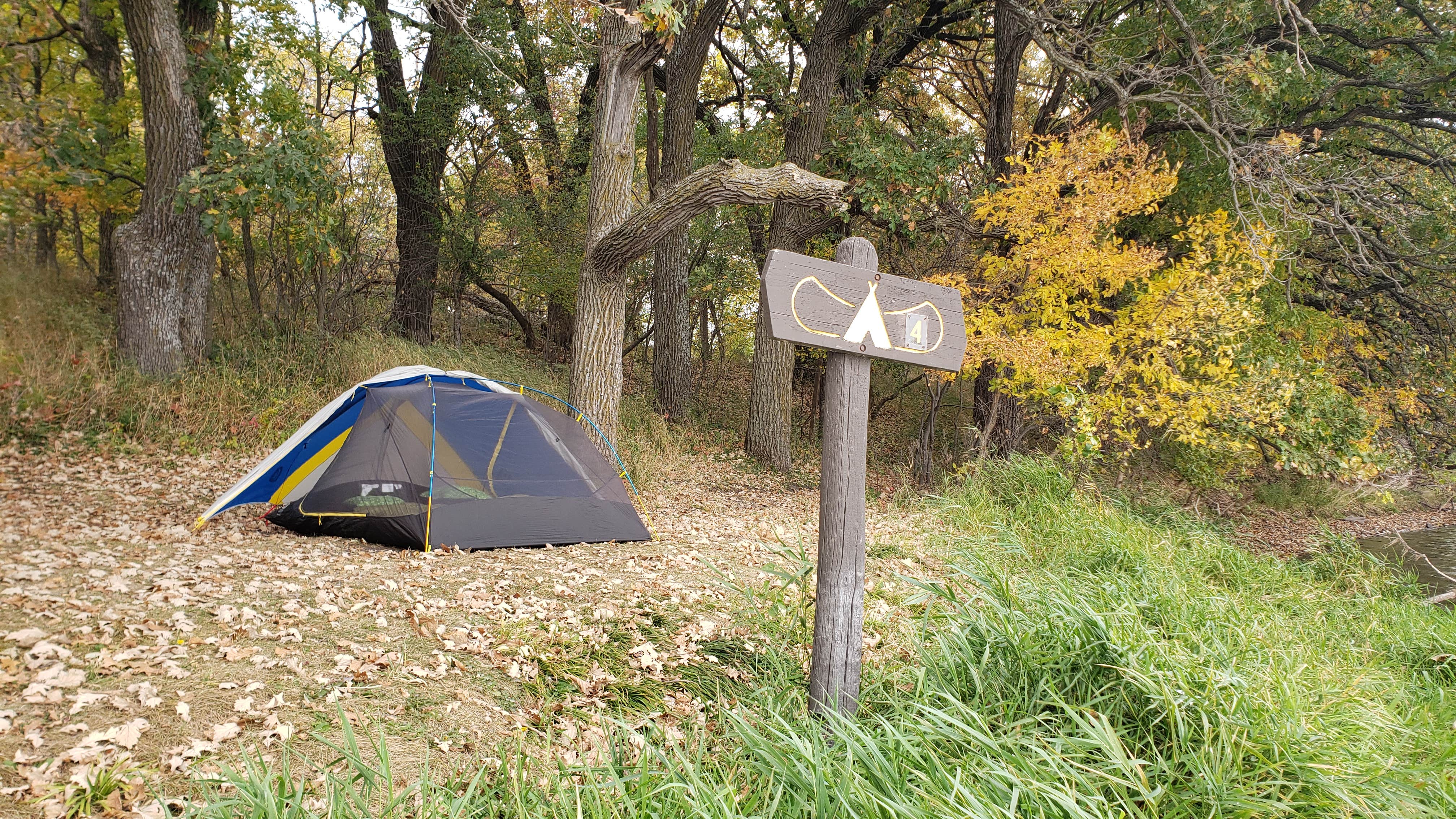 Camper submitted image from Backpacking Sites — Myre-Big Island State Park - 5