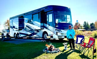 Matt S.'s photo of camping with pets at Swan Bay Resort - The 1000 Islands Premier RV Park & Marina near Adams, NY