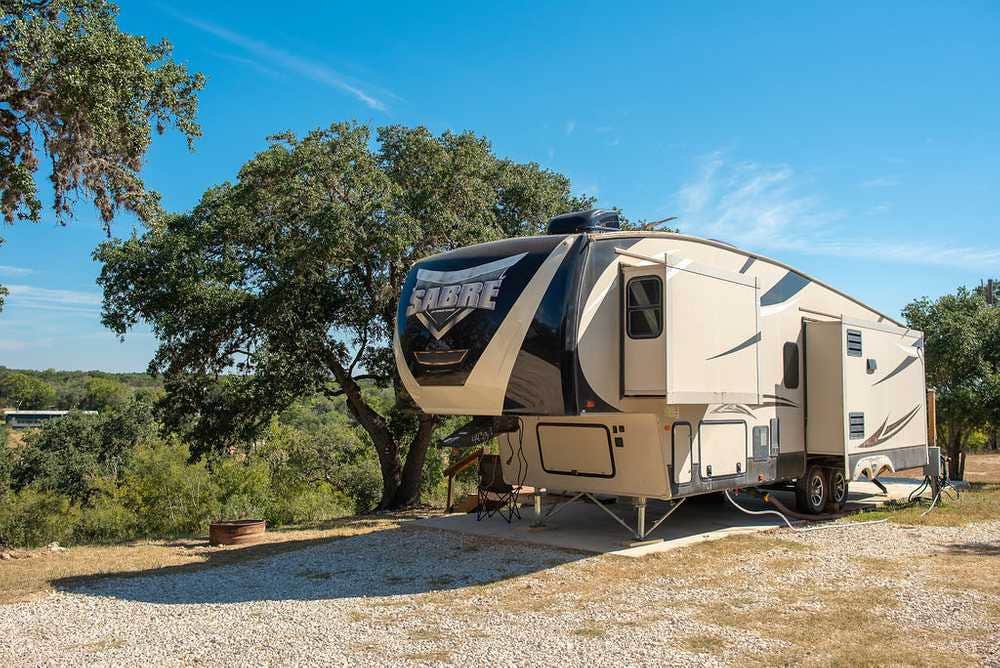 The Dyrt's photo of rv camping at Boulderdash Cabin & RV Park near Hondo, TX