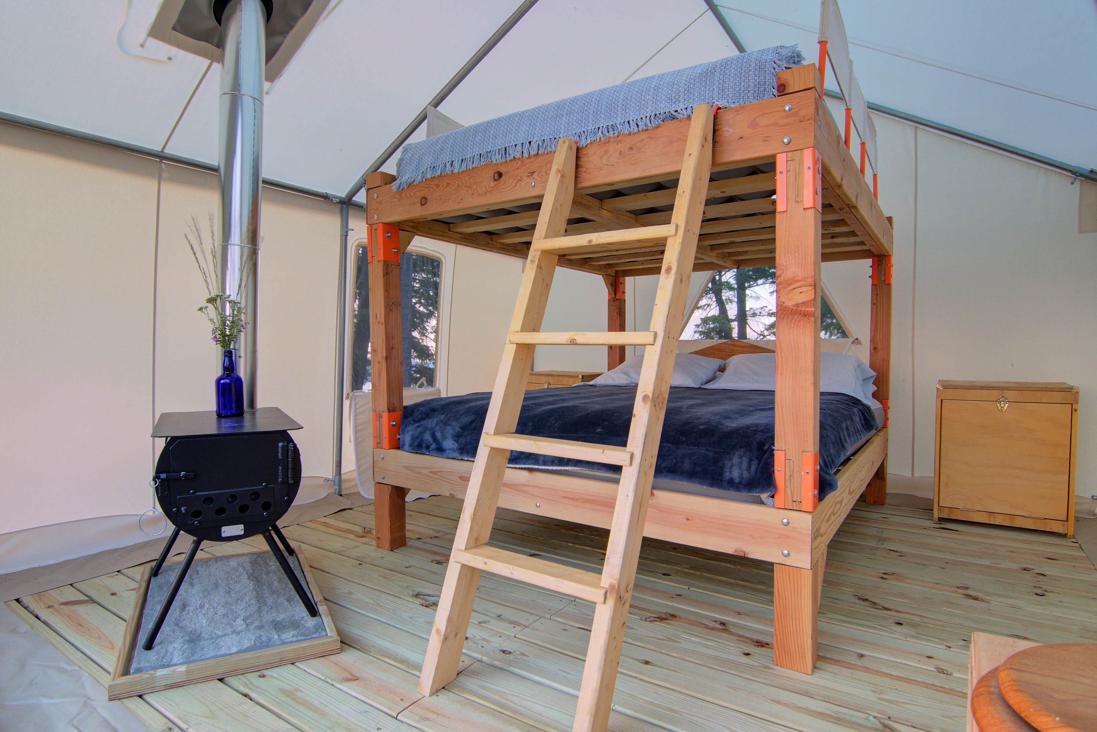 The Dyrt's photo of glamping accommodations at Coeur d'Alene Ranch near Spirit Lake, ID
