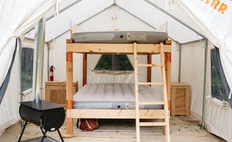 The Dyrt's photo of glamping accommodations at Wally Meadows at Purgatory Falls near Rutland, MA