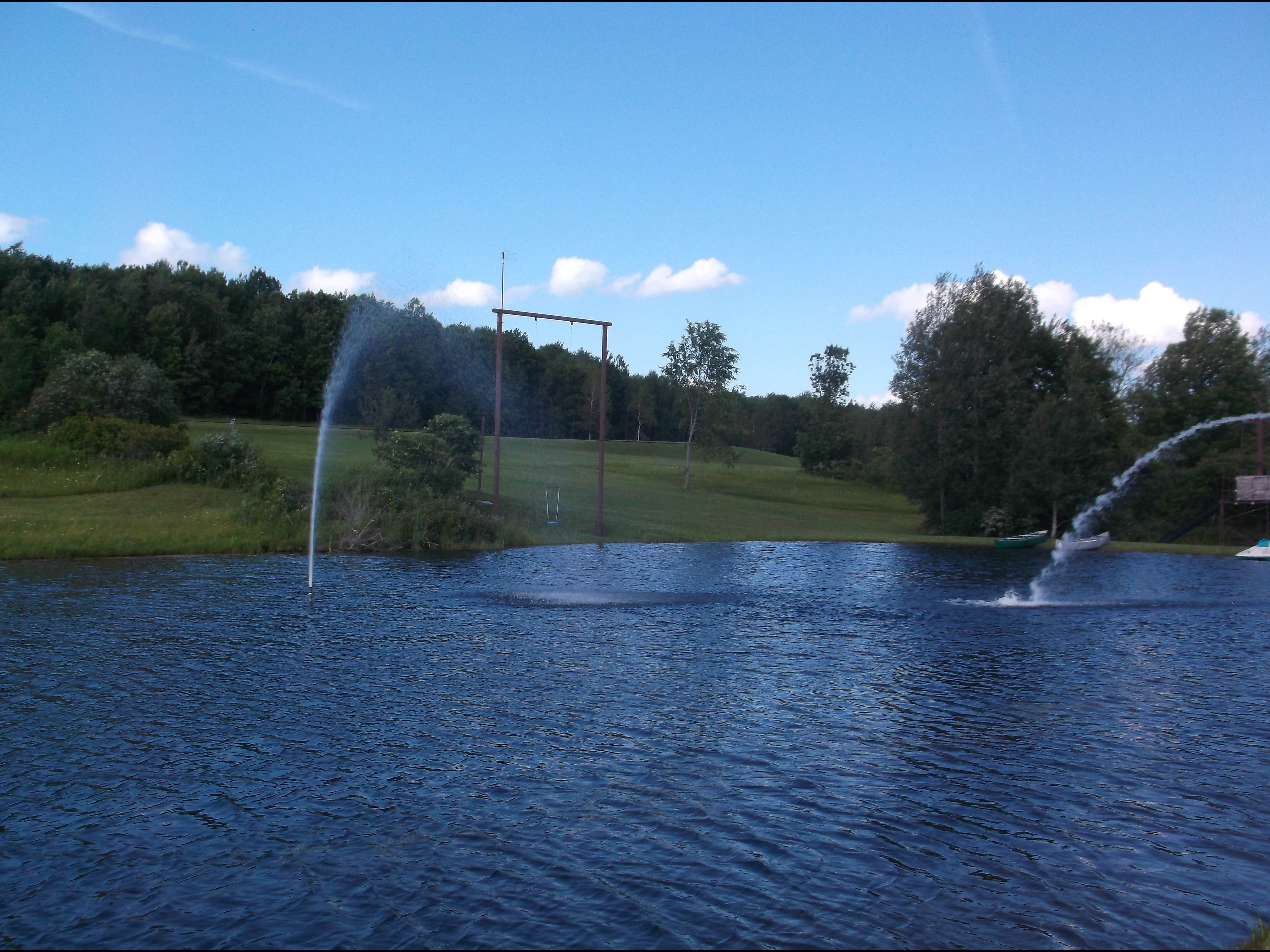 Camper submitted image from Crystal Pond at Hogan's Landing - 3