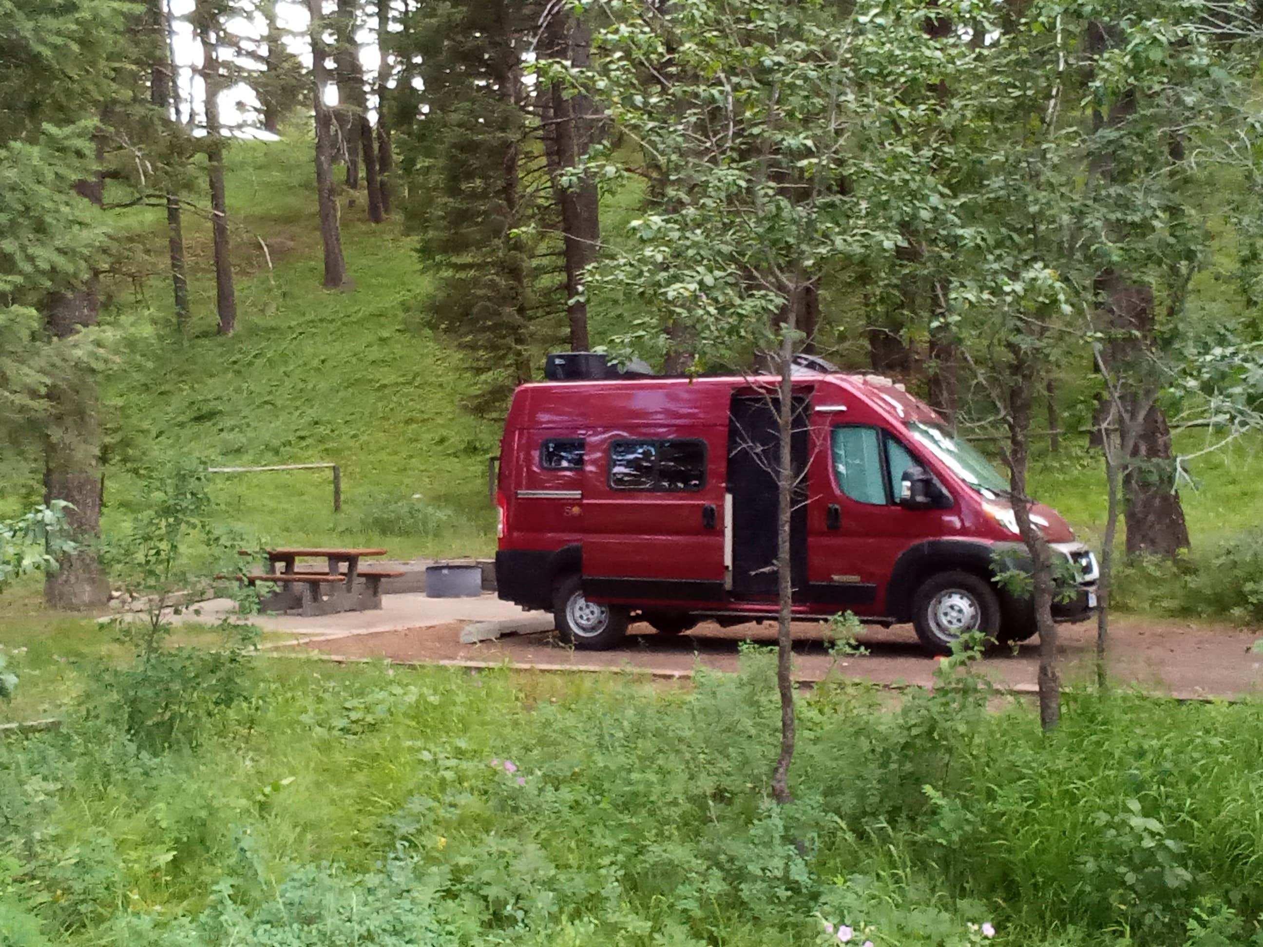 Mark M.'s photo of rv camping at Stoddard Creek Campground near Lima, MT