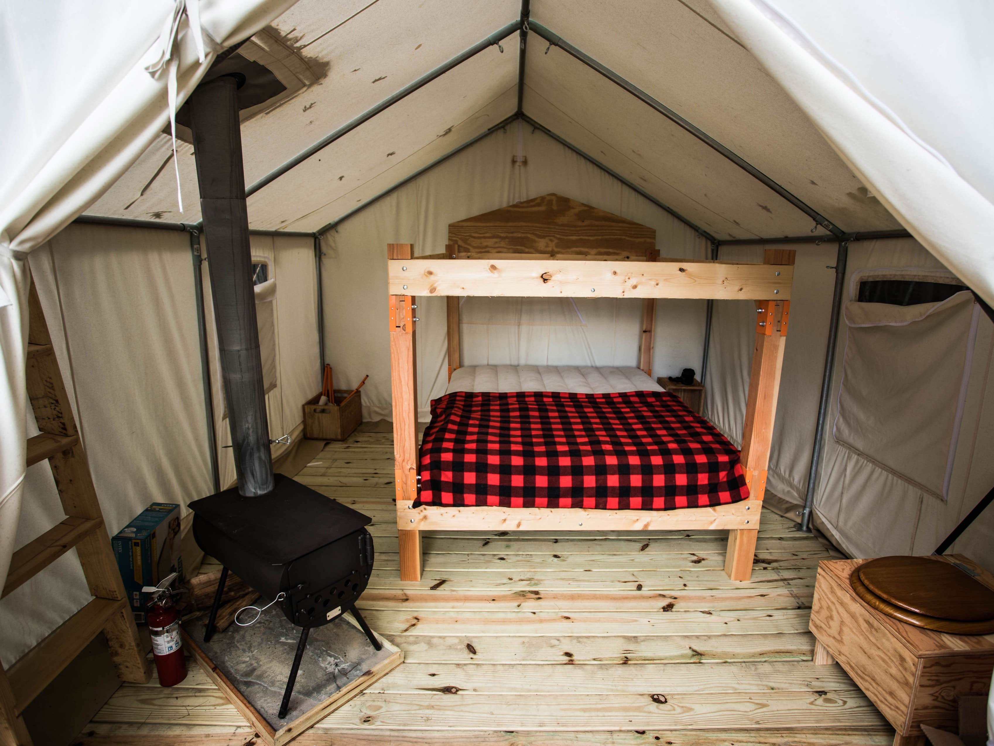 The Dyrt's photo of glamping accommodations at Verona Riverside Retreat near Blue Hill, ME