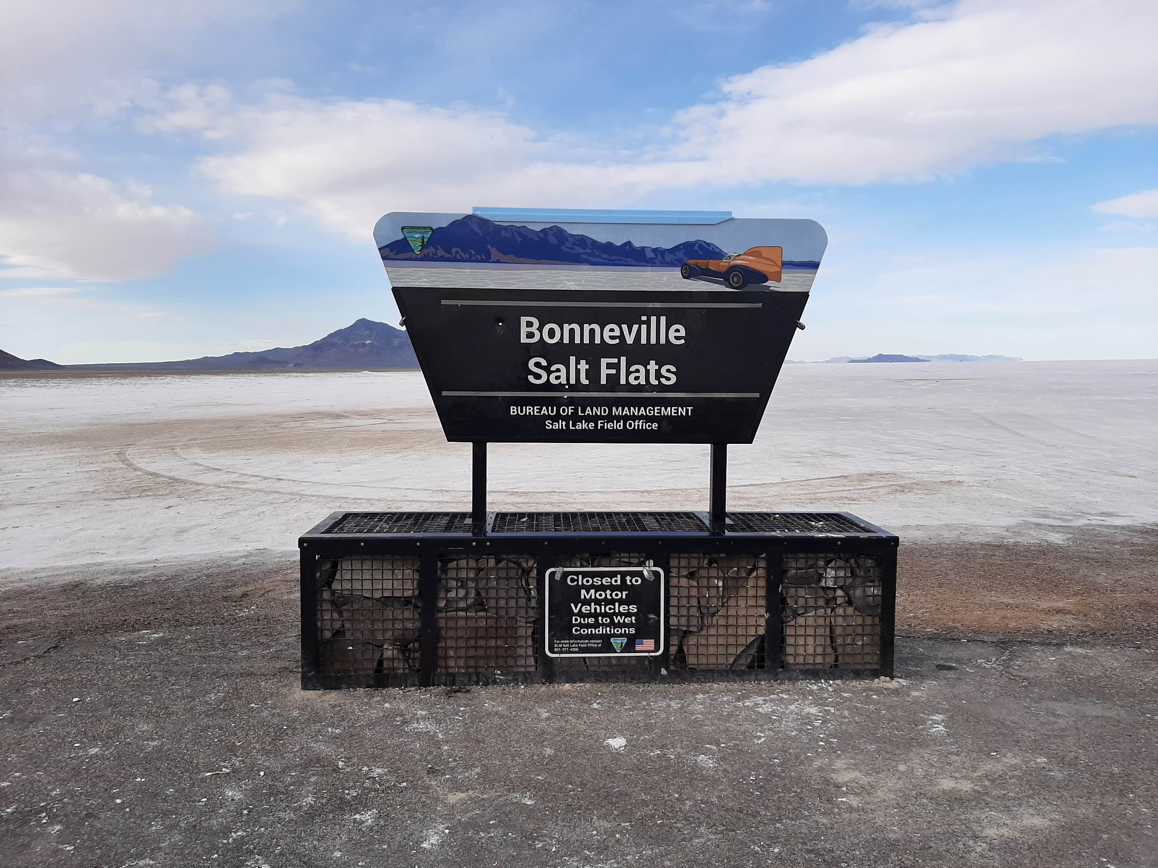 Camper-submitted photo at Bonneville Salt Flats BLM near Ibapah, UT
