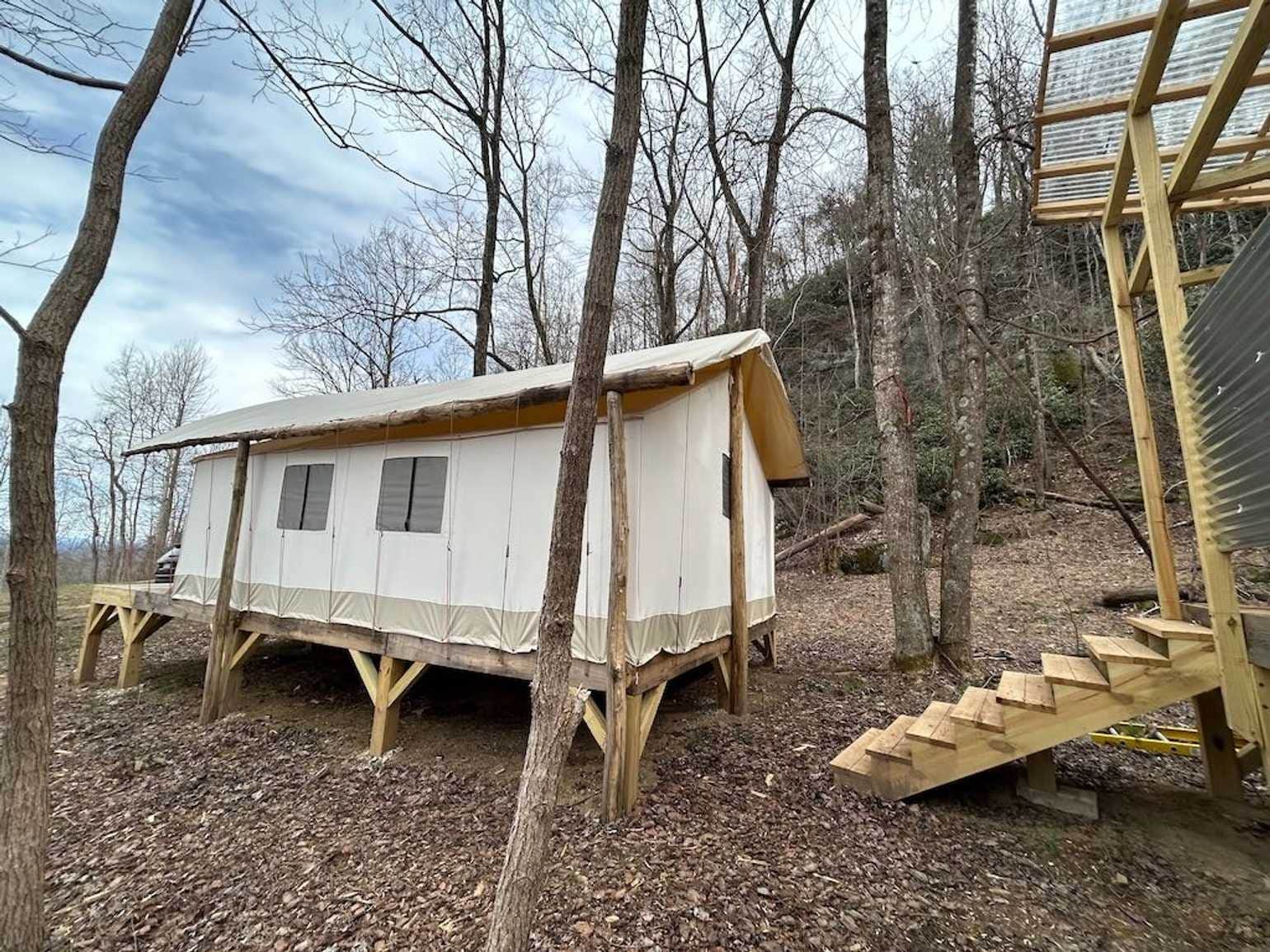 The Dyrt's photo of glamping accommodations at Growing Faith Farms & Retreat near Collettsville, NC