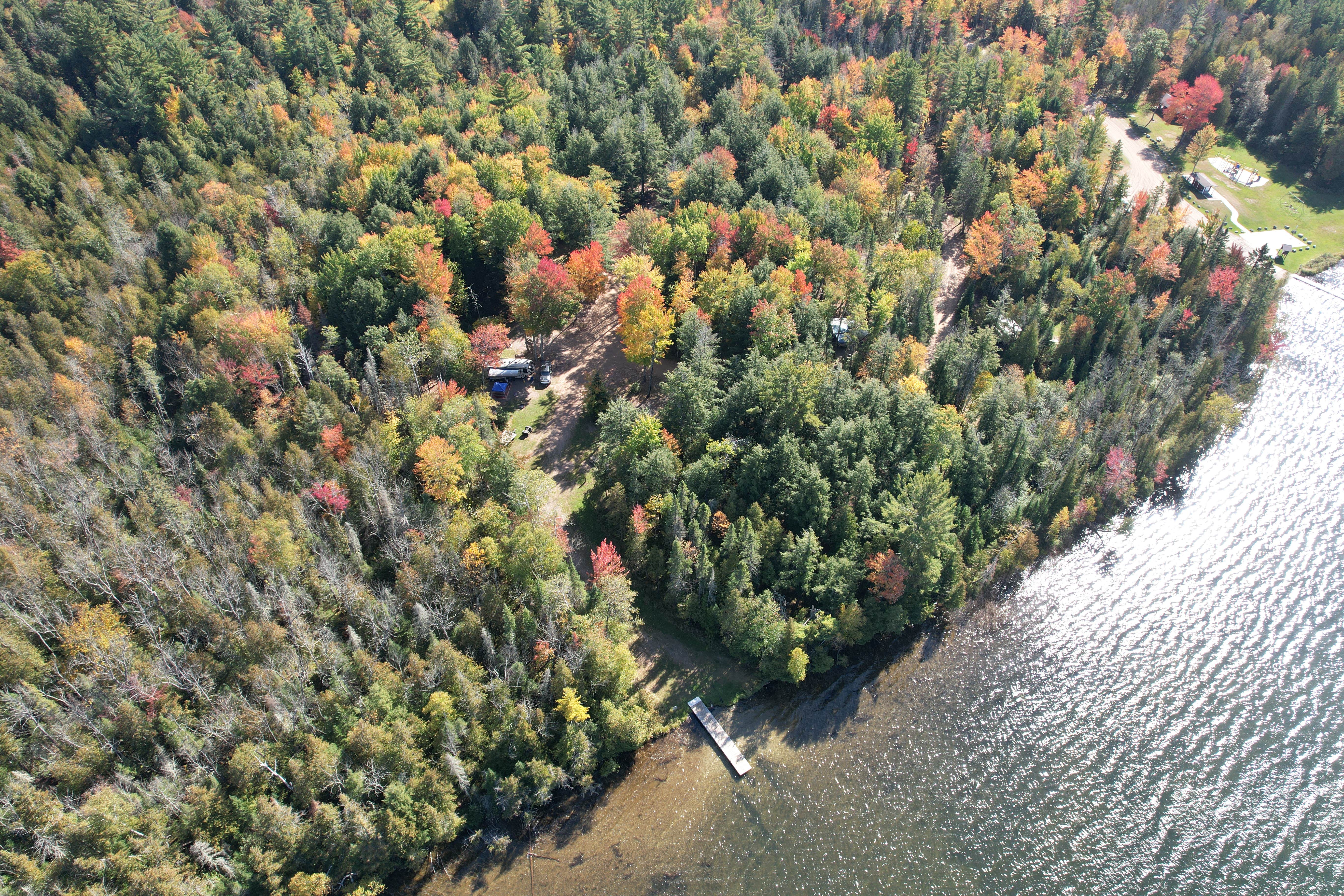 Camper-submitted photo at Lake Emily Park Campground near Iron Mountain, MI