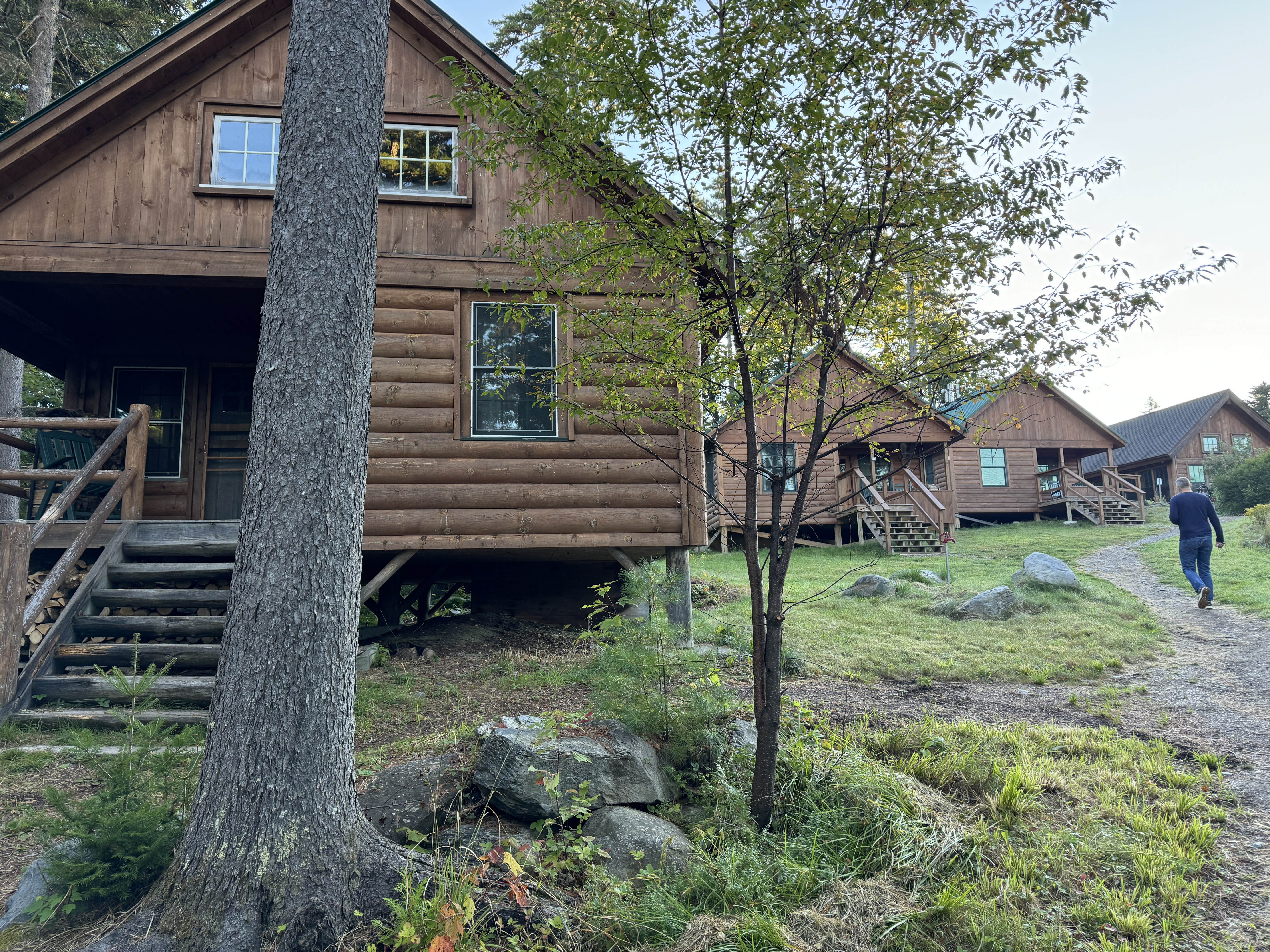 Lee D.'s photo of a cabin at AMC Gorman Chairback Lodge near Caratunk, ME