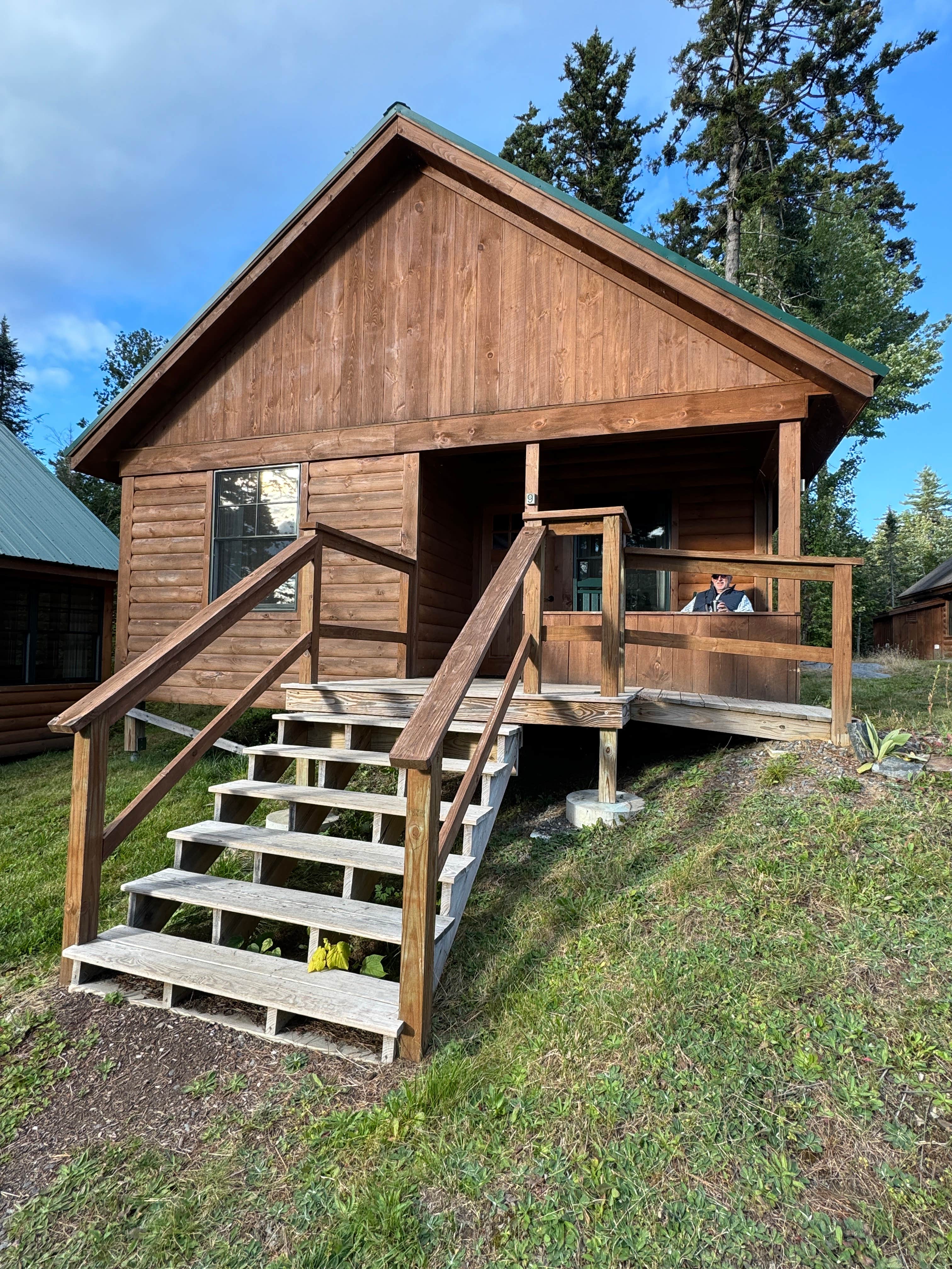 Lee D.'s photo of a cabin at AMC Gorman Chairback Lodge near Rockwood, ME