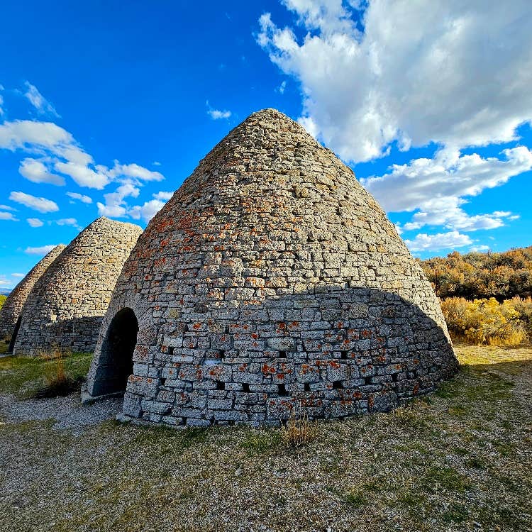 Camper-submitted photo at Willow Creek — Ward Charcoal Ovens State Historic Park near Duckwater, NV
