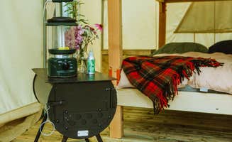 The Dyrt's photo of glamping accommodations at Berkshire Mountain Hideaway near Nassau, NY