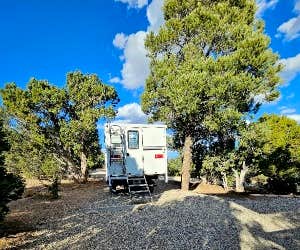 Rick P.'s photo of rv camping at Willow Creek — Ward Charcoal Ovens State Historic Park near Lund, NV