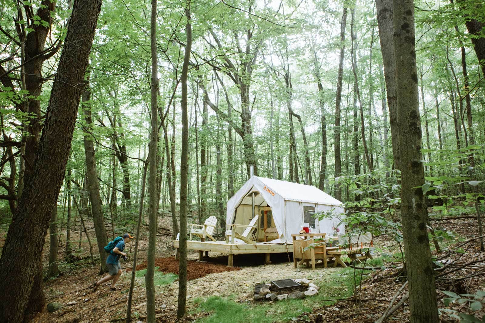 The Dyrt's photo of glamping accommodations at Berkshire Mountain Hideaway near Coeymans, NY