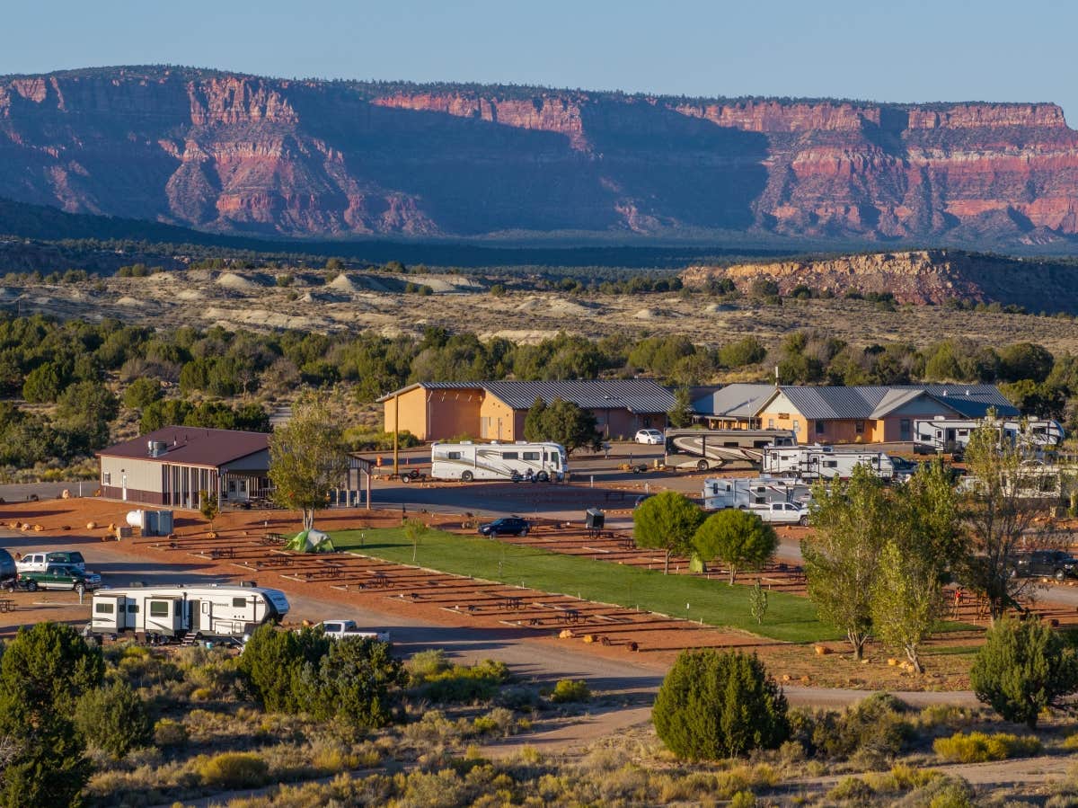 Camping near Land Beyond Zion Stars & Sunsets: Kaibab Paiute RV Park, Fredonia, Arizona