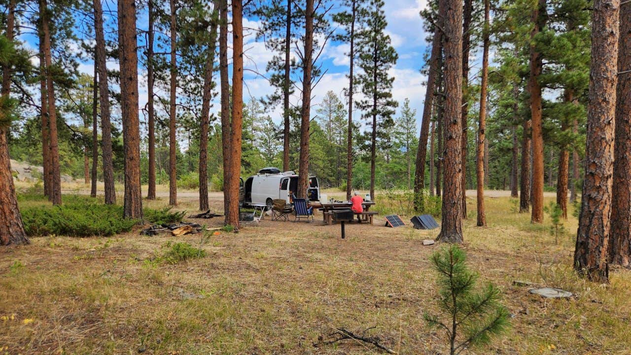Camper-submitted photo at Esterbrook Campground — Medicine Bow Routt NFS & Thunder Basin Ng near Douglas, WY