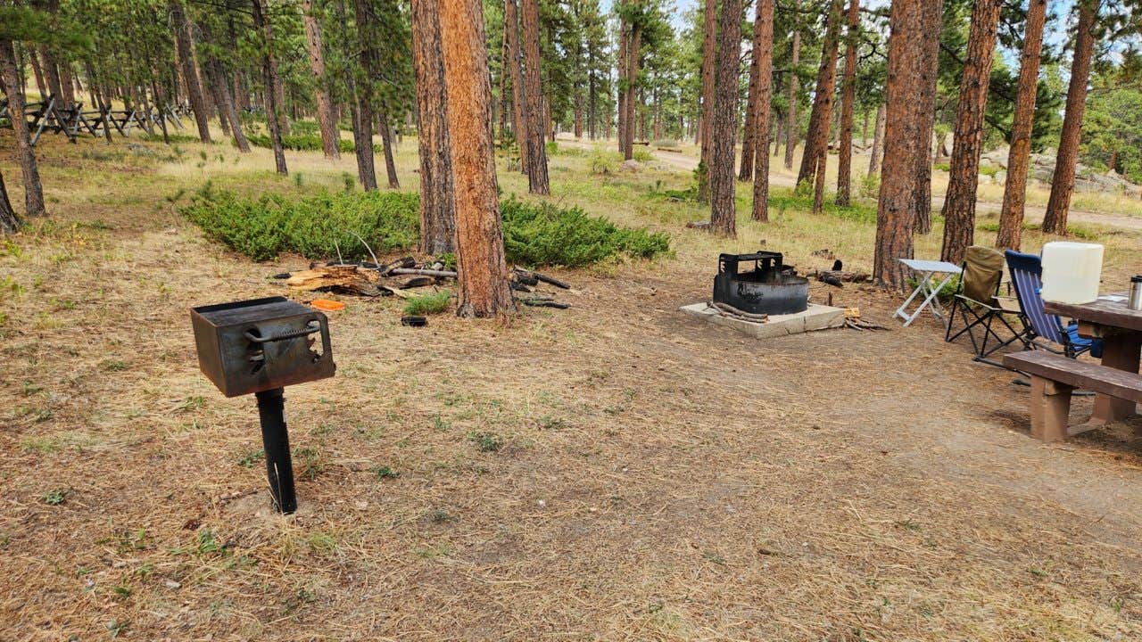 Camper-submitted photo at Esterbrook Campground — Medicine Bow Routt NFS & Thunder Basin Ng near Douglas, WY