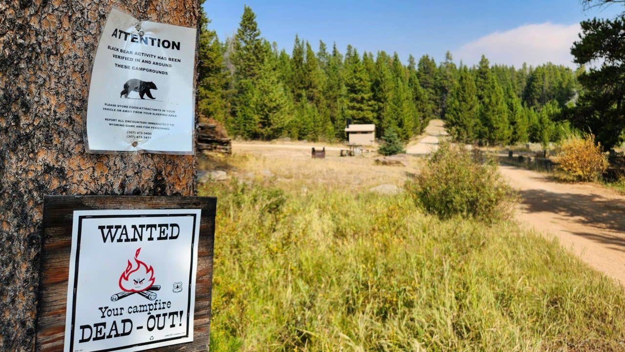 Camper-submitted photo at Grave Springs Campground near Lysite, WY