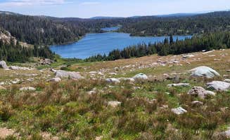The Dyrt's photo of camping with pets at Brooklyn Lake Campground near Elk Mountain, WY