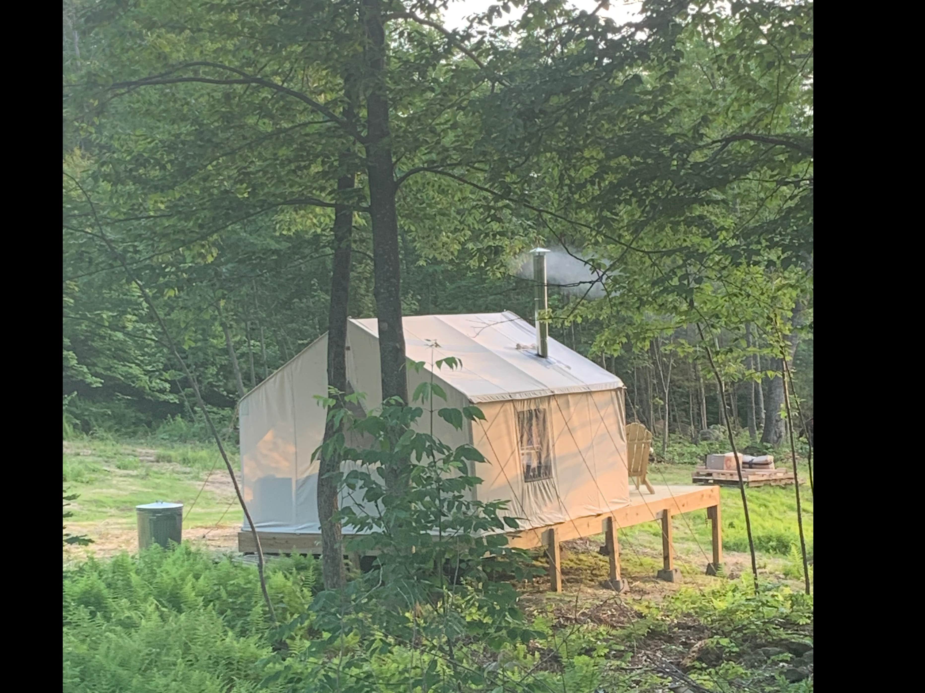 The Dyrt's photo of glamping accommodations at Moose Trail Mountain Farm near Shapleigh, ME