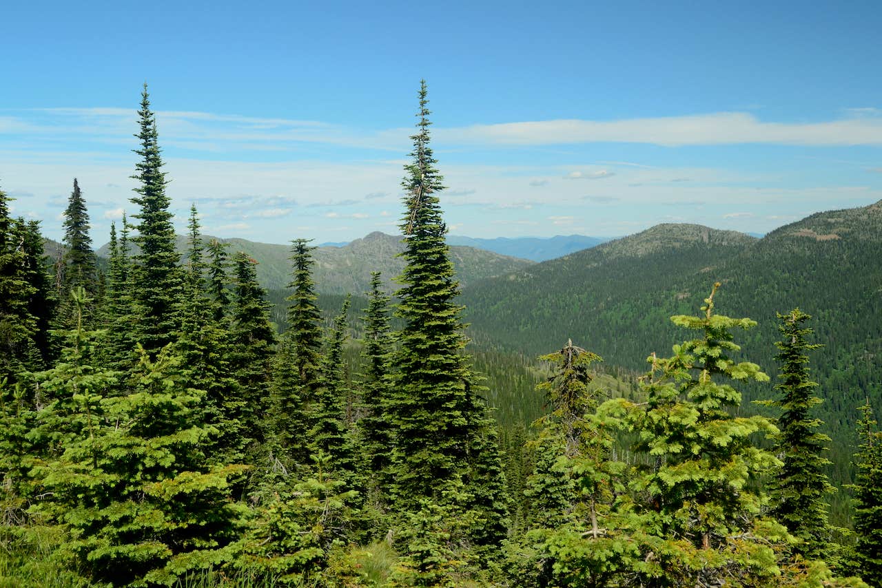 Camper-submitted photo at Lunch Peak Lookout near Naples, ID