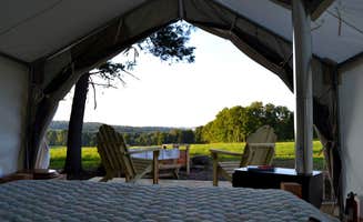 The Dyrt's photo of glamping accommodations at Hemlock Gorge Hideaway near Ithaca, NY