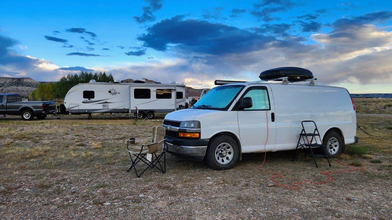 Camper-submitted photo at Mountain Bluebird RV Park near Big Piney, WY