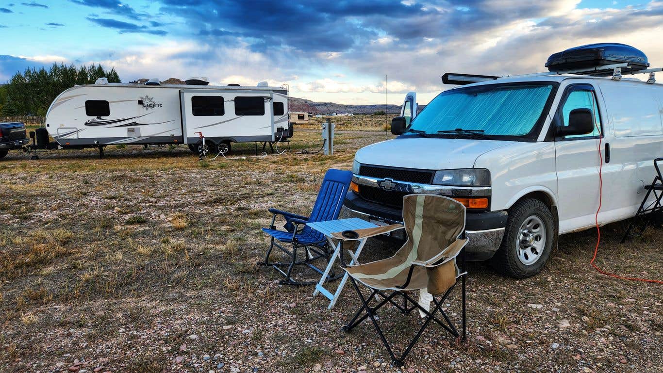 Camper-submitted photo at Mountain Bluebird RV Park near Big Piney, WY