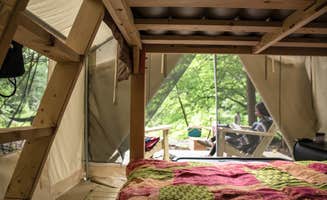 The Dyrt's photo of glamping accommodations at Camp Winterton near Greenwood Lake, NY