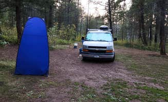 Fred S.'s photo of a dispersed camping area at Lower Rock Creek FR305 Dispersed near Tetonia, ID