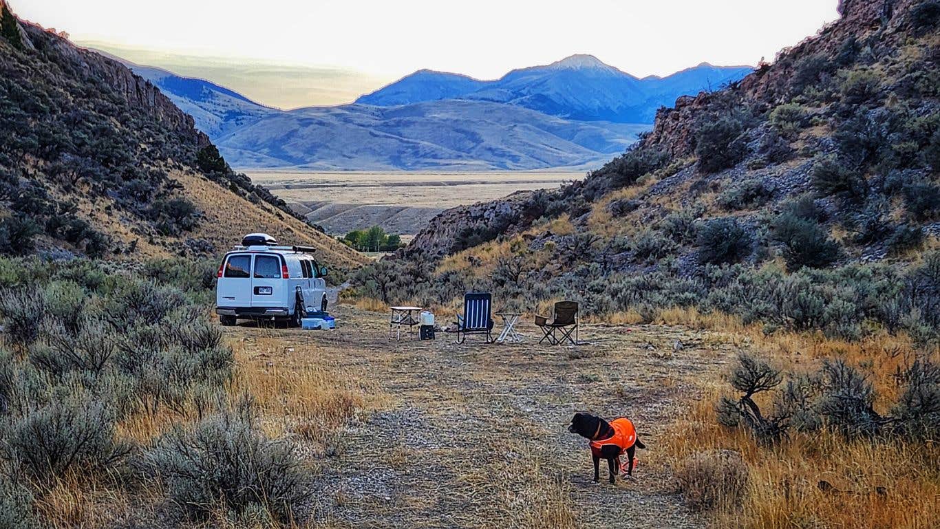 Camper-submitted photo at BLM Skull Canyon Road Dispersed near Dubois, ID