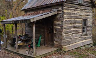 Sylvie L.'s photo of a cabin at Olive Green Cabin near Benson, MD