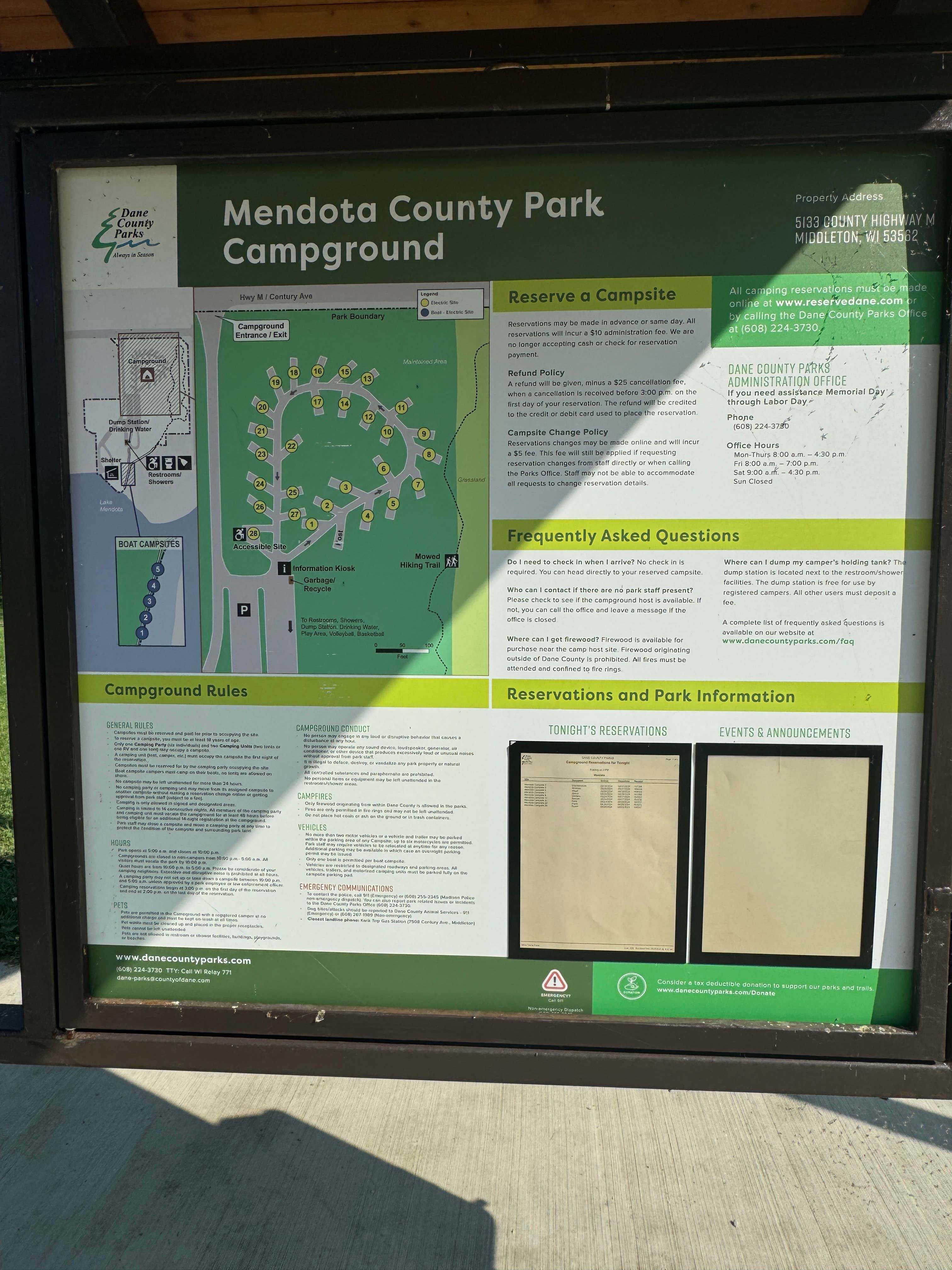Camper submitted image from Mendota County Park - 4