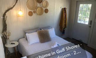Angie L.'s photo of glamping accommodations at The Crows Nest Casa de Playa near Perdido Key, FL