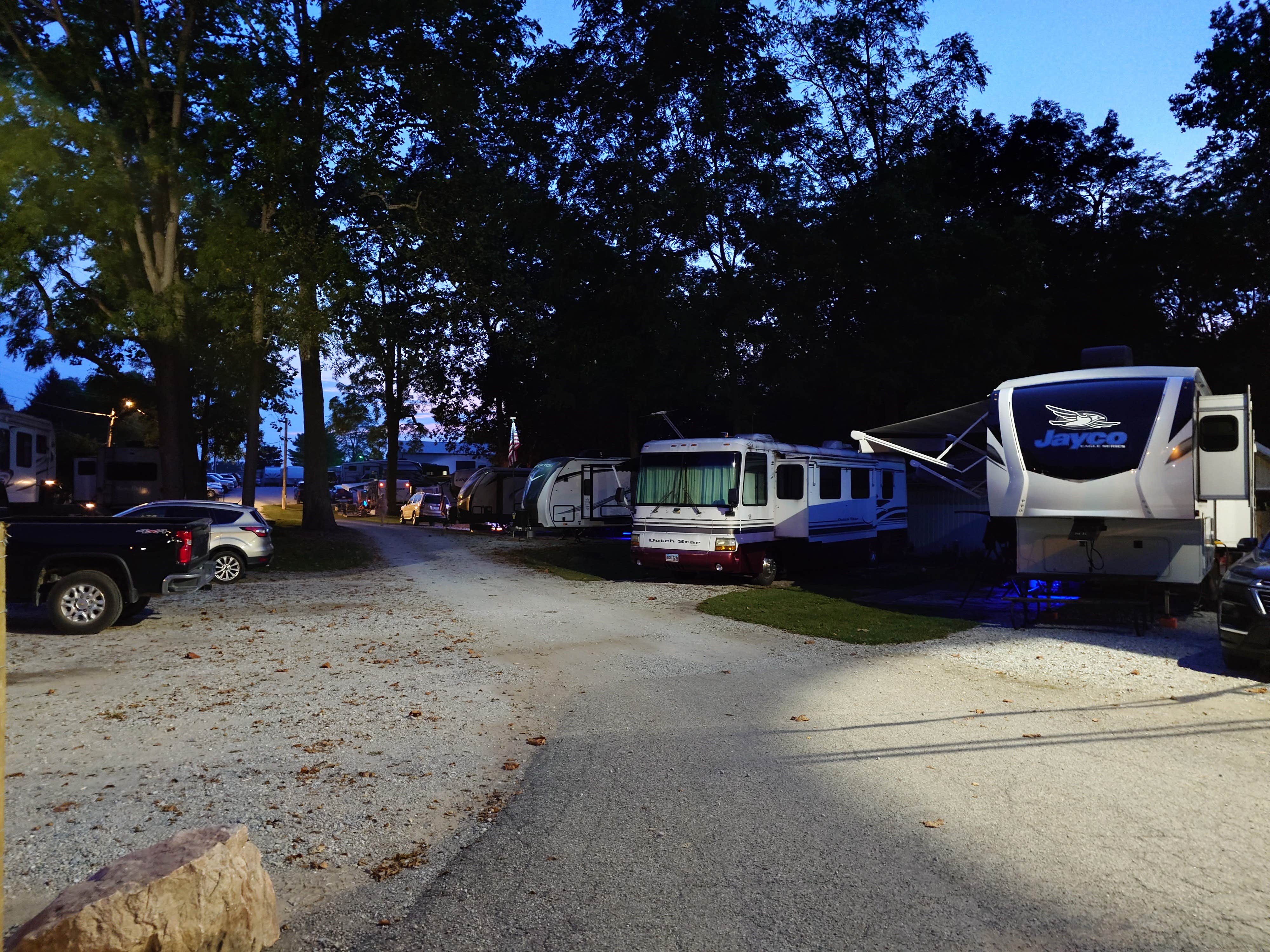 Zu Y.'s photo of rv camping at Grandpas Farm Camp Ground near Hollansburg, OH