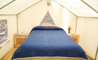 The Dyrt's photo of glamping accommodations at Hidden Falls near Dushore, PA