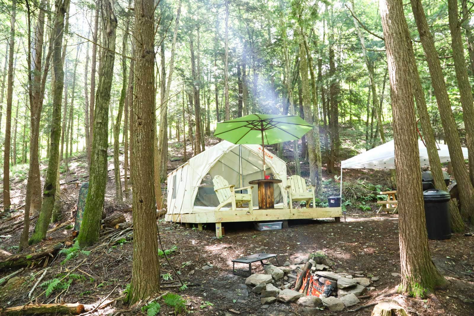 The Dyrt's photo at Hidden Falls near Fleetville, PA