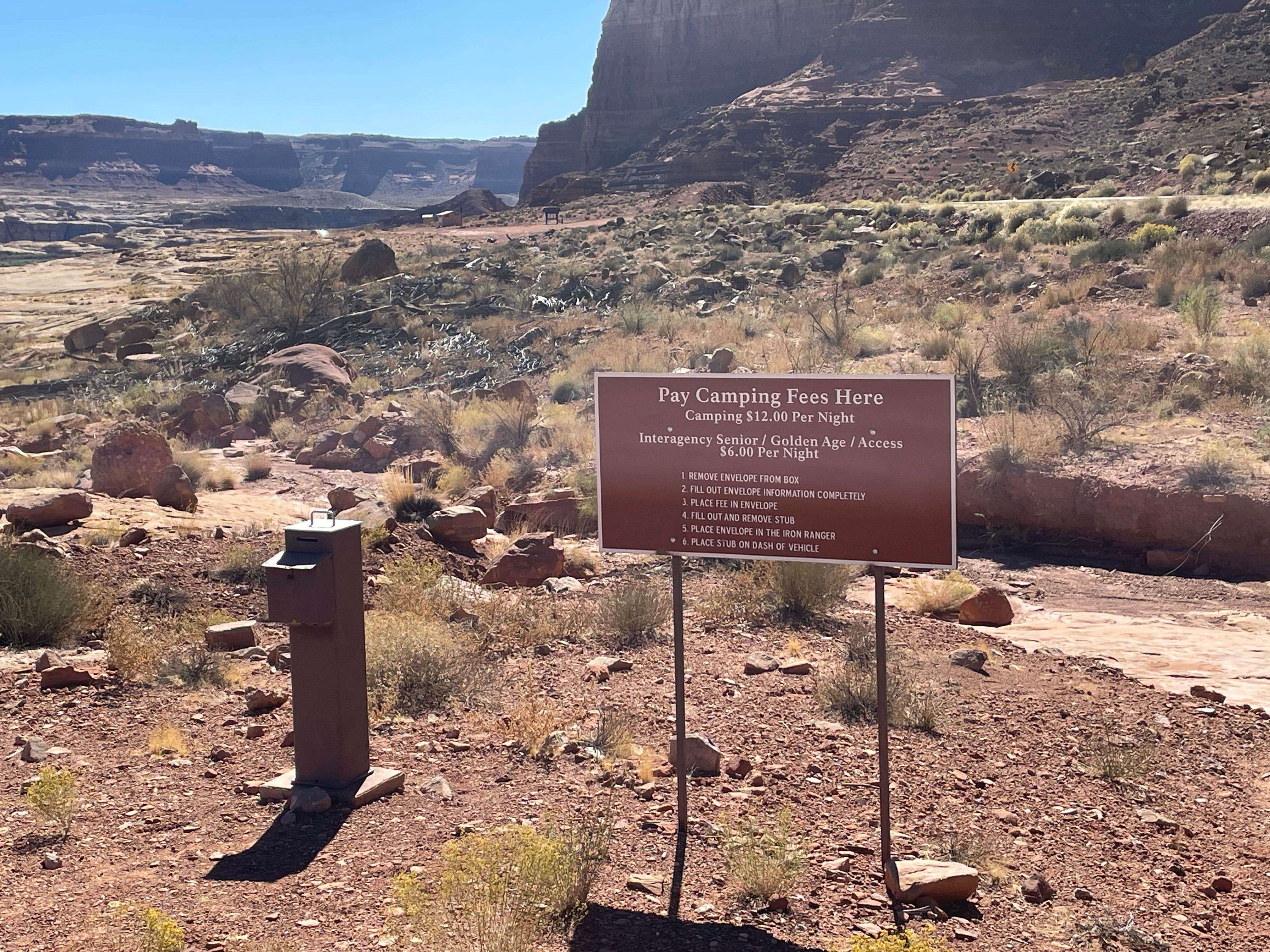 Camper submitted image from Dirty Devil Camping Area — Glen Canyon National Recreation Area - 1