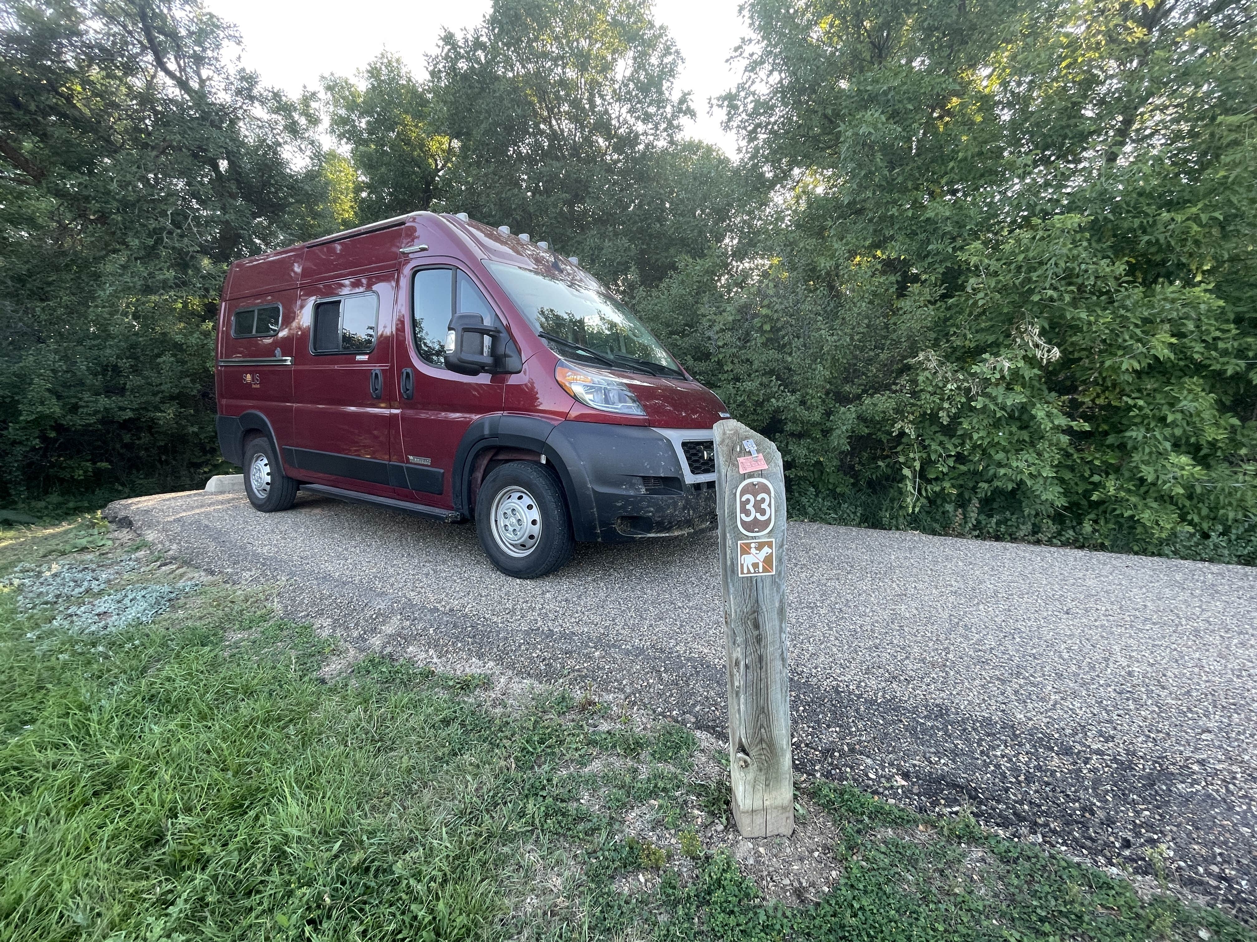 Lee D.'s photo of rv camping at Buffalo Gap Campground (ND) near Theodore Roosevelt National Park