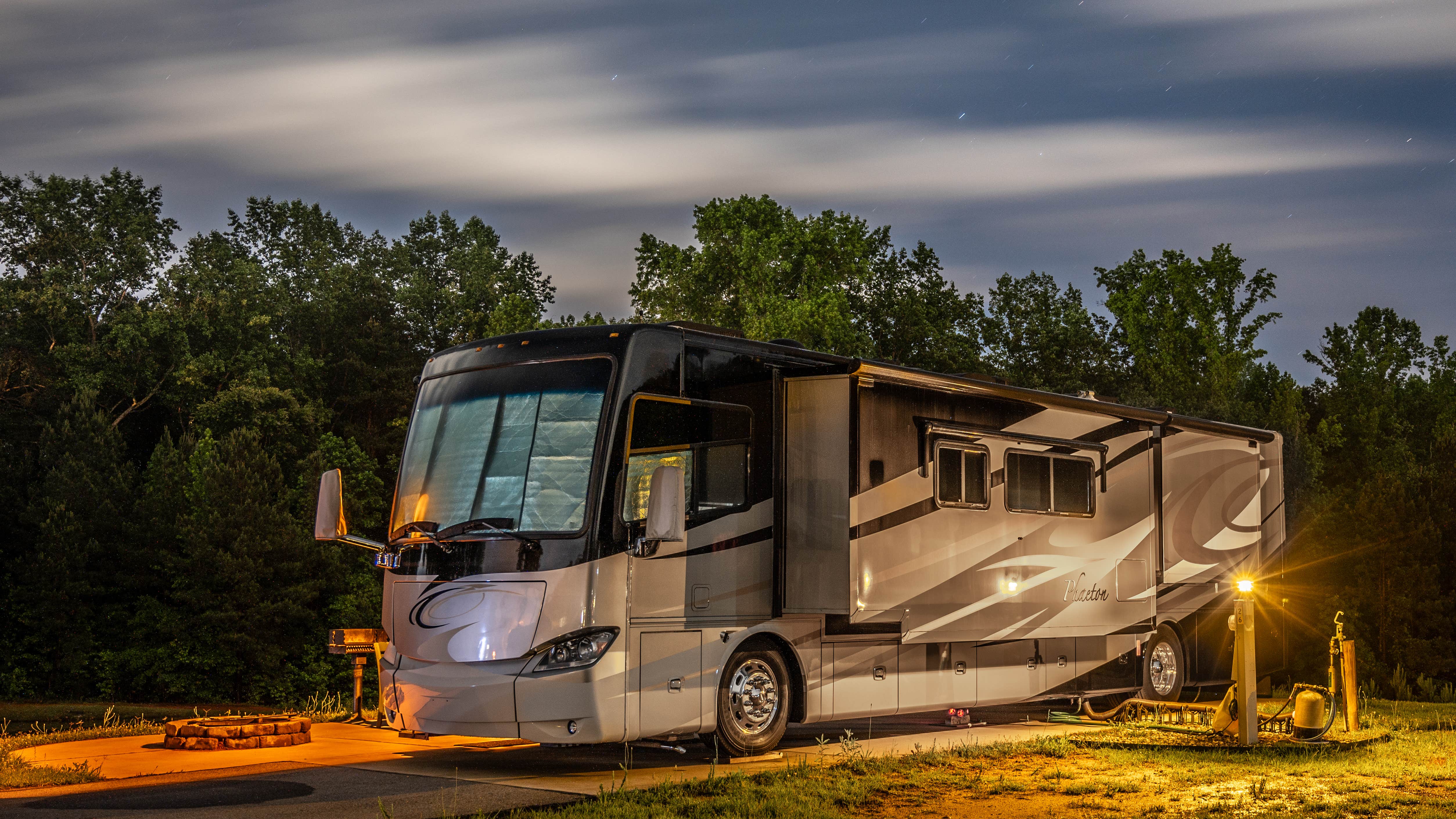 Camper submitted image from Spacious Skies Peach Haven - 1