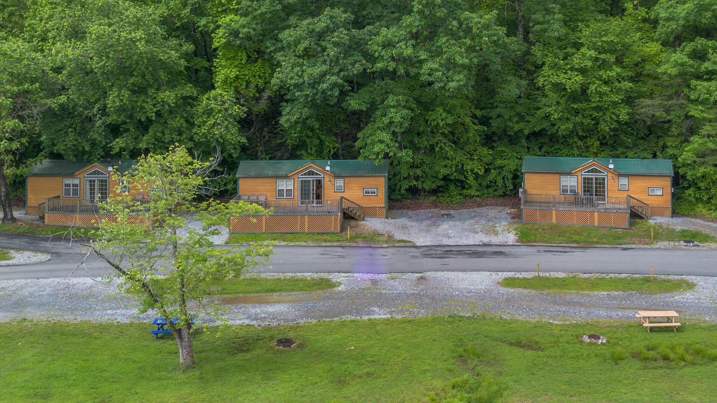 Spacious S.'s photo of a cabin at Spacious Skies Hidden Creek near Newton, NC