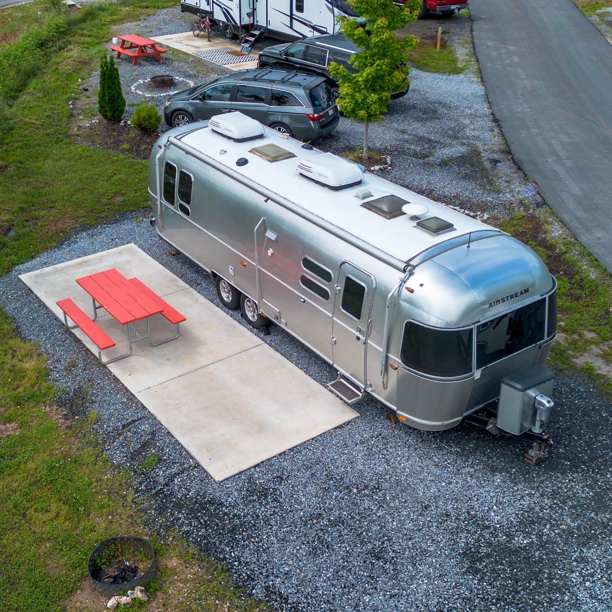 Camper-submitted photo at Spacious Skies Hidden Creek near Newton, NC
