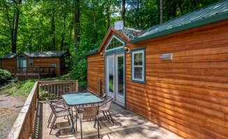 Spacious S.'s photo of a cabin at Spacious Skies Hidden Creek near Pisgah National Forest