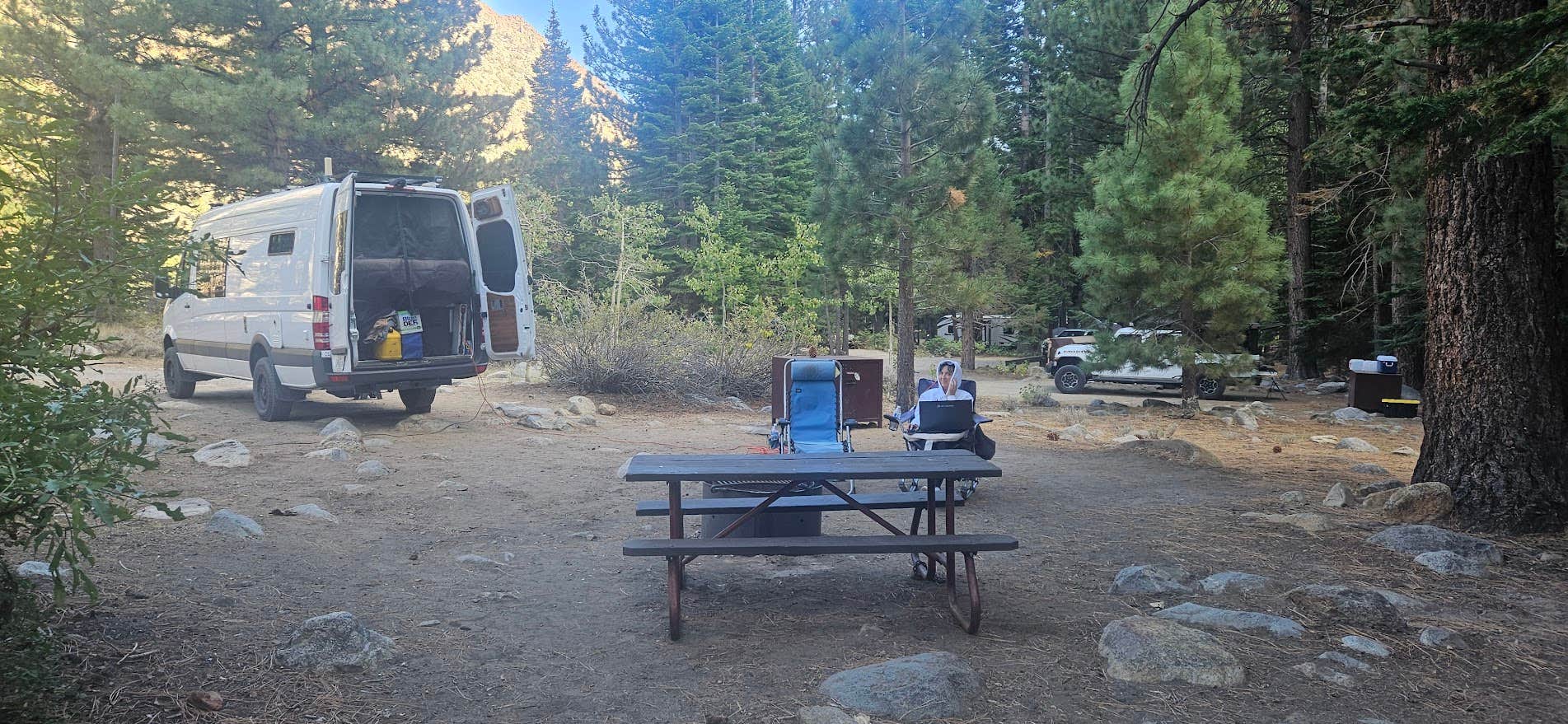 Reid's photo at Aspen Campground near Lee Vining, CA