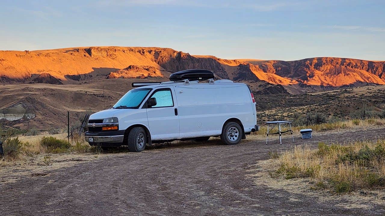 Fred S.'s photo of rv camping at Succor Creek State Natural Area Dispersed near Harper, OR