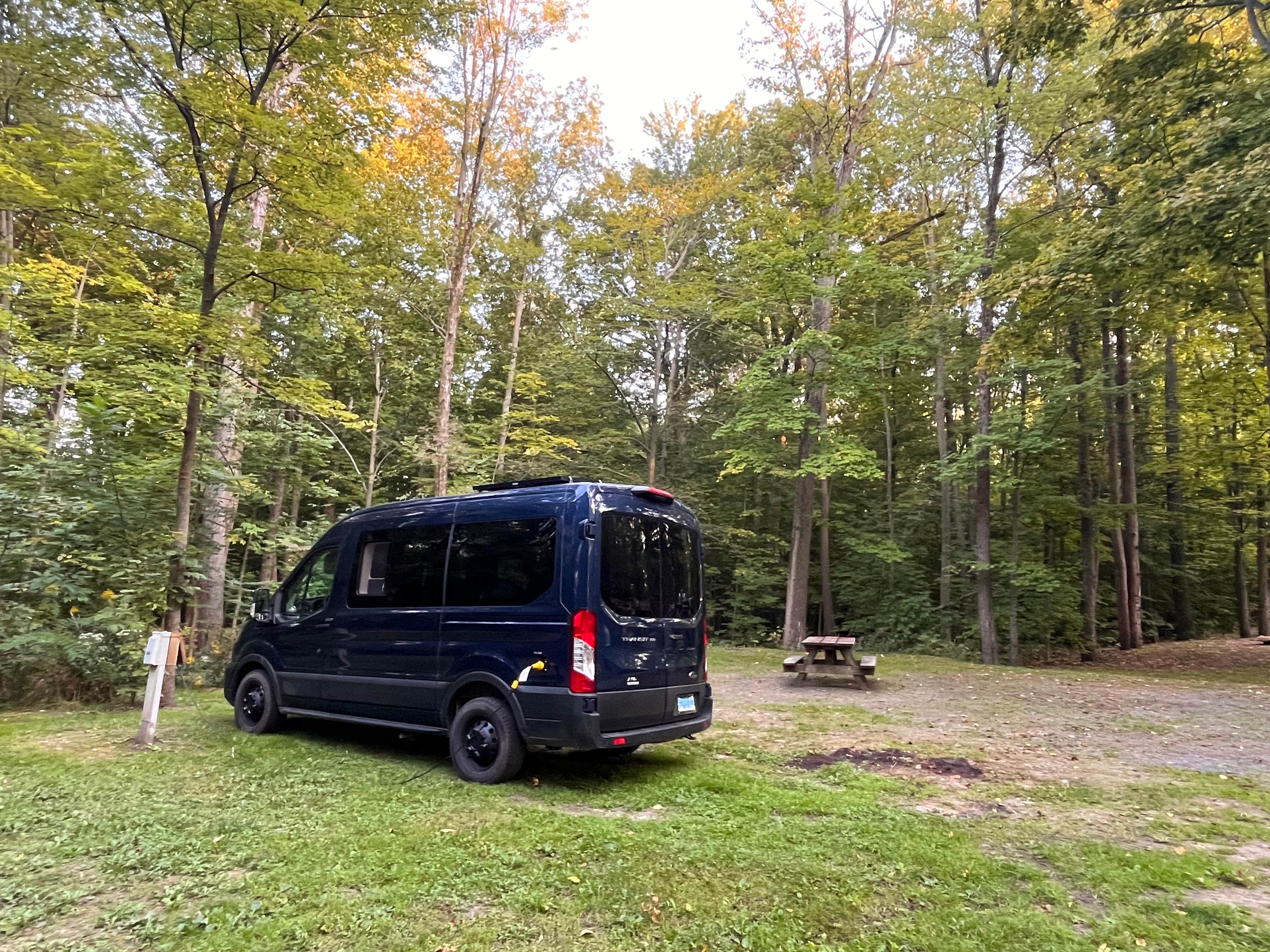 Camper-submitted photo at Bluff Camping Area — Fair Haven Beach State Park near Sodus Point, NY