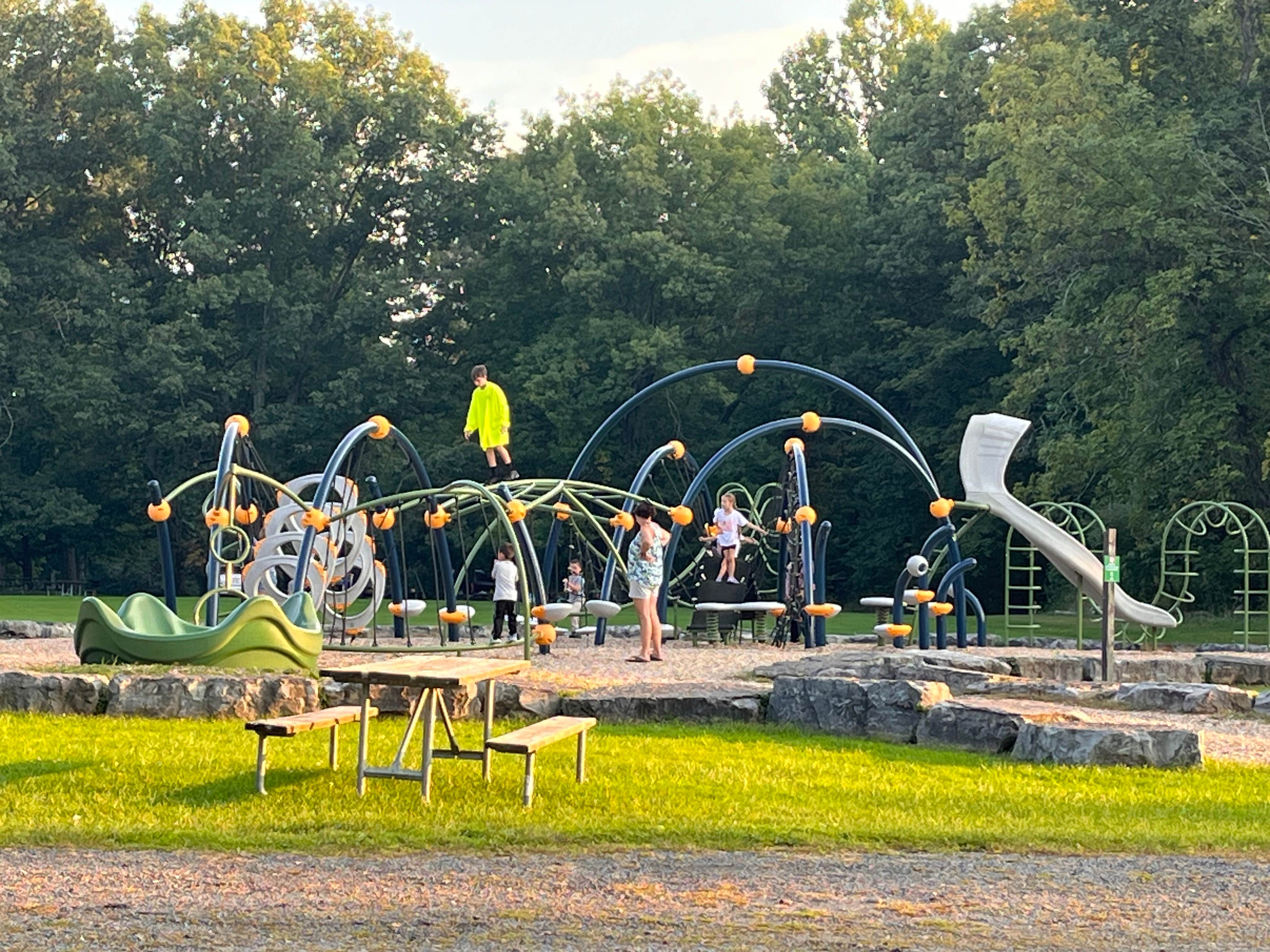 Camper-submitted photo at Bluff Camping Area — Fair Haven Beach State Park near Sodus Point, NY